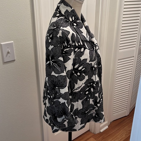 For Cynthia linen blend jacket - Picture 2 of 6